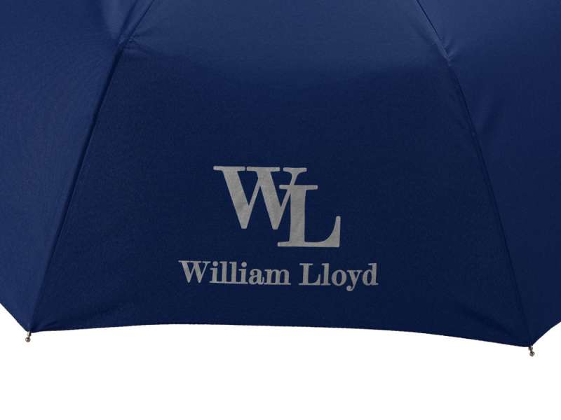 Складной зонт полуавтоматический William Lloyd, синий №5