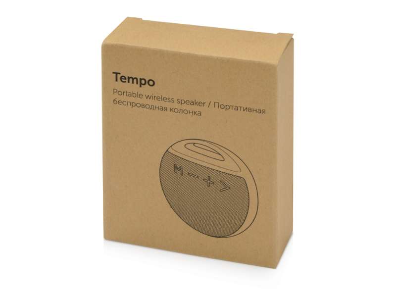 Портативная колонка Tempo, красный №5