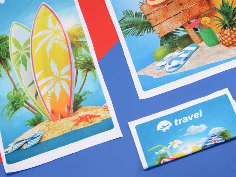 Двустороннее полотенце для сублимации 50*90 №7