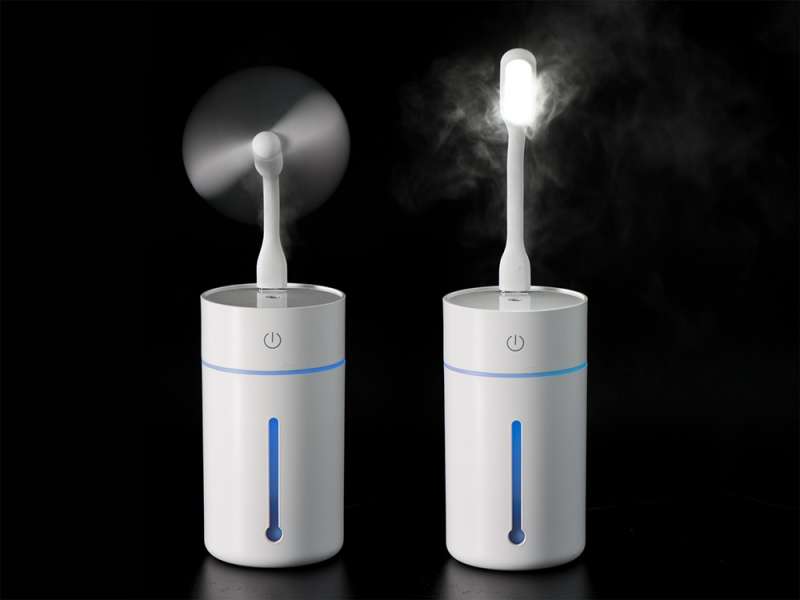 USB увлажнитель воздуха Sprinkle с двумя насадками, белый №13