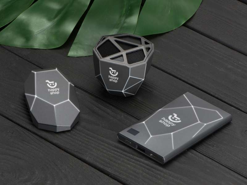 Портативное беспроводное зарядное устройство Geo Wireless, 5000 mAh, черный №2
