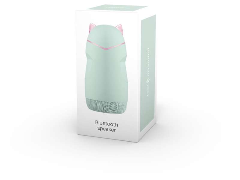 Портативная акустика Rombica Mysound Kitty 2C, зеленый №4
