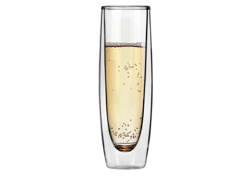 Бокал-флют для шампанского Brut с двойными стенками, 150мл №2
