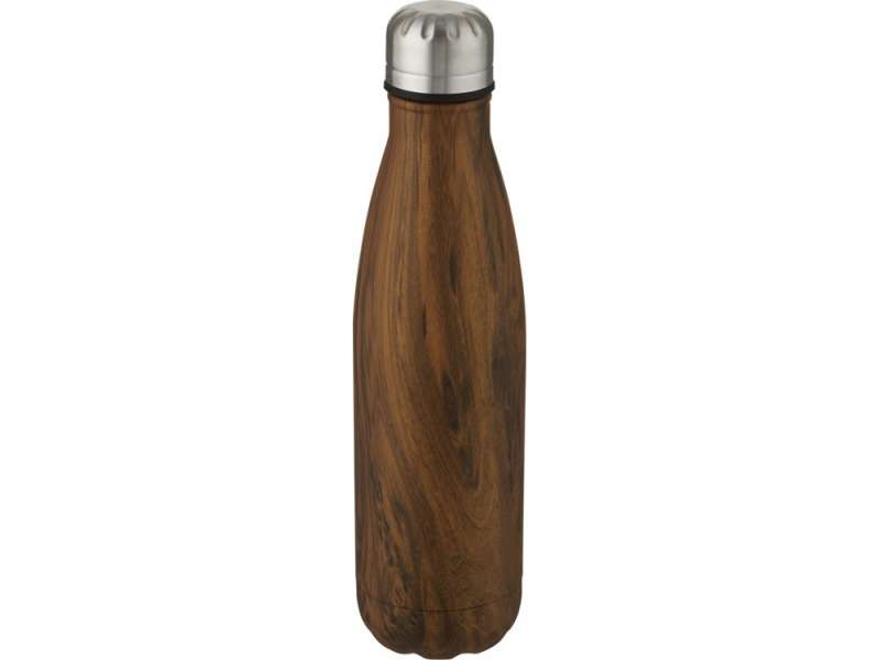Cove бутылка из нержавеющей стали объемом 500 мл с вакуумной изоляцией и деревянным принтом, дерево №1