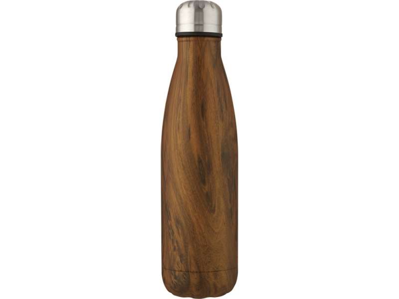 Cove бутылка из нержавеющей стали объемом 500 мл с вакуумной изоляцией и деревянным принтом, дерево №2