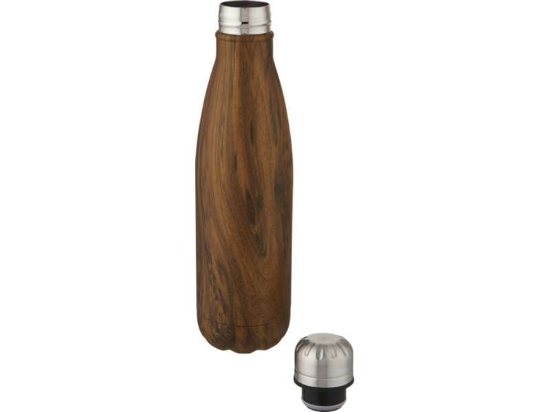 Cove бутылка из нержавеющей стали объемом 500 мл с вакуумной изоляцией и деревянным принтом, дерево №3