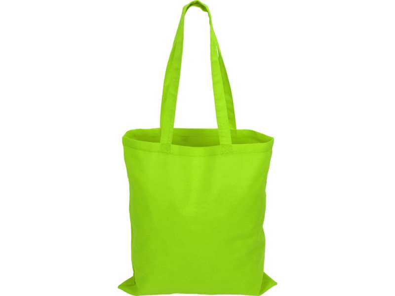 Сумка для шопинга Carryme 120 хлопковая, 120 г/м2, зеленое яблоко №3