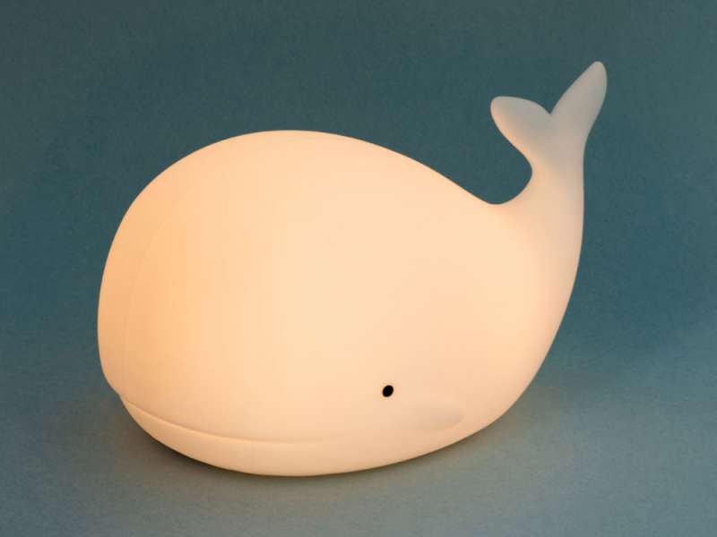Ночник Whale, белый №5