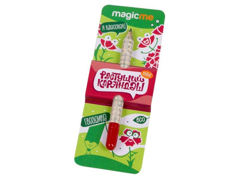 Растущий карандаш mini Magicme (1шт) - Гвоздика №3