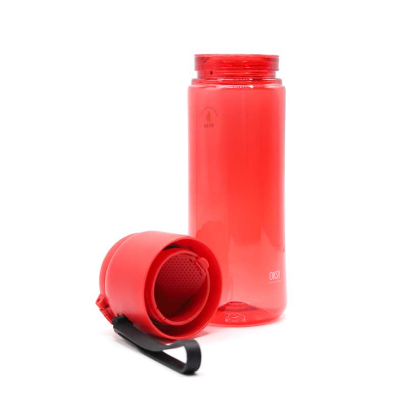 Пластиковая бутылка Fosso, красная №5