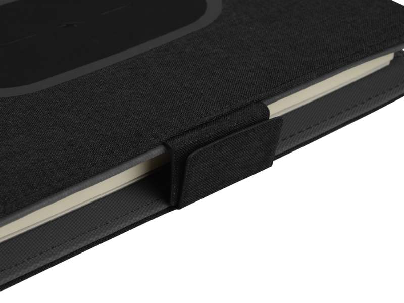 Органайзер с беспроводной зарядкой 5000 mAh Powernote, темно-серый №10