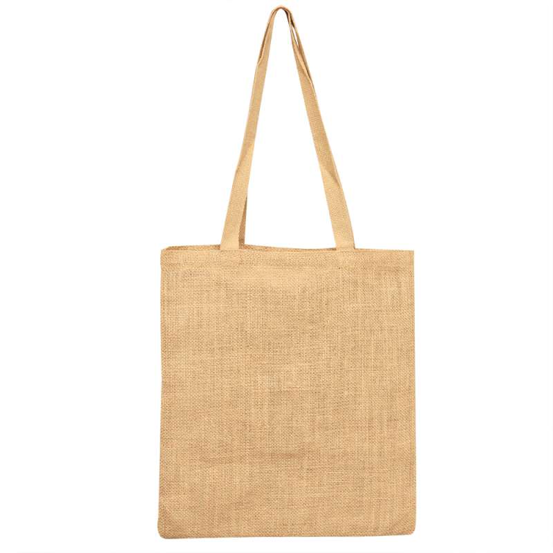 Cумка хозяйственная  Bagsy Jute 270 г/м2, бежевая №4