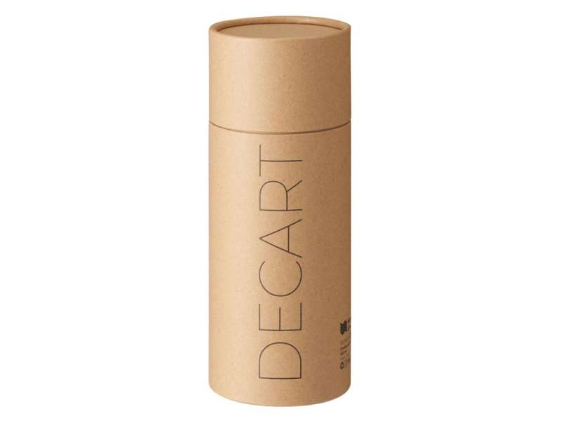 Вакуумная термокружка Decart, 450 мл, тубус, черный №5