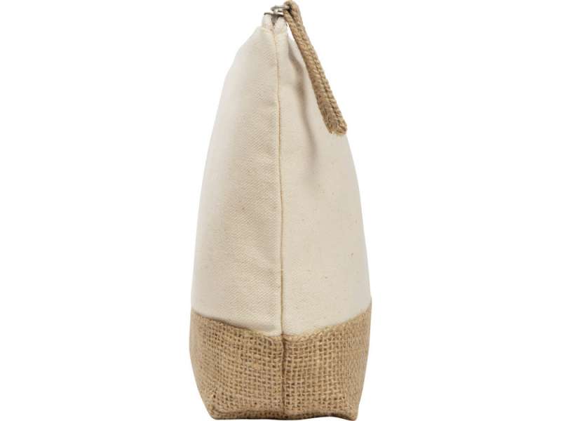 Косметичка Jute из хлопка и джута, натуральный №4