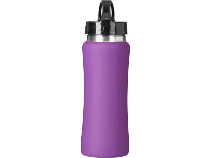 Бутылка для воды Bottle C1, сталь, soft touch, 600 мл, фиолетовый №3