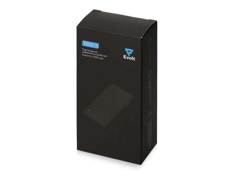 Внешний аккумулятор Evolt Mini-5, 5000 mAh, белый №11