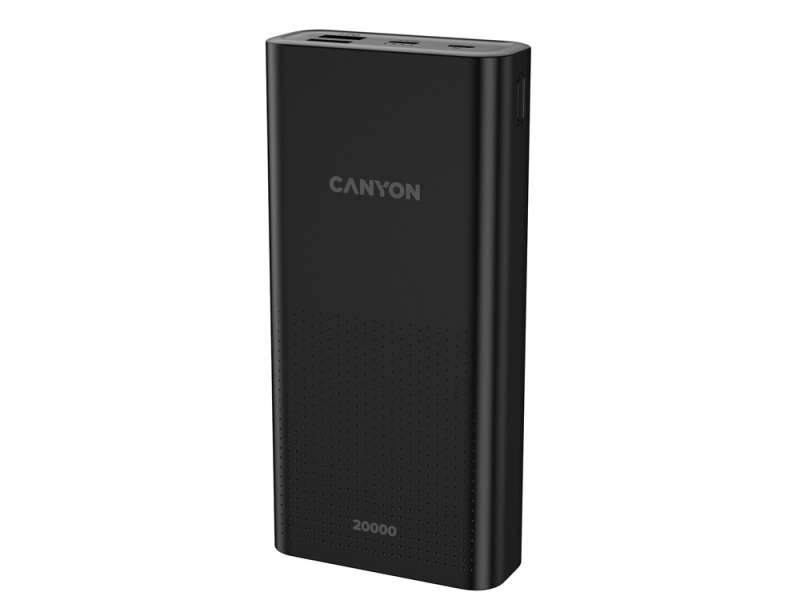 Портативный аккумулятор Canyon PB-2001 (CNE-CPB2001B), черный №2