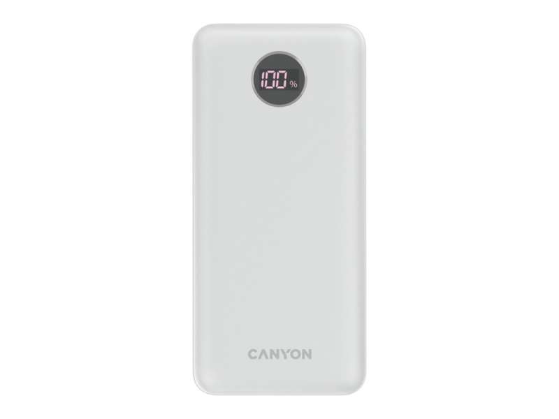 Портативный аккумулятор Canyon PB-2002 (CNE-CPB2002W), белый №2