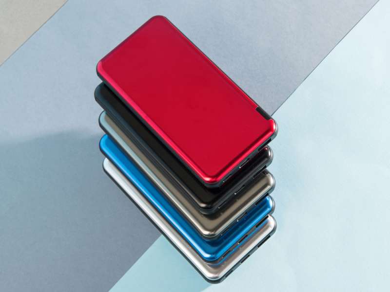 Внешний аккумулятор Forge, Evolt, металл, 10000mah, черный №13
