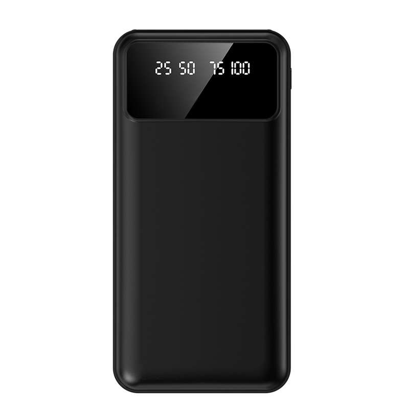 Внешний аккумулятор Dorado 10 000 mAh с фонариком, черный №3