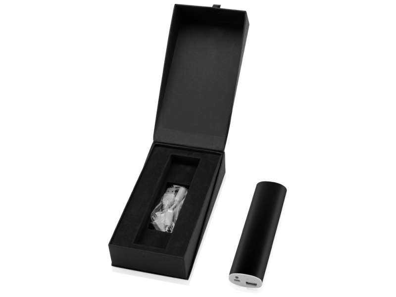 Портативное зарядное устройство Спайк, 8000 mAh, черный №7