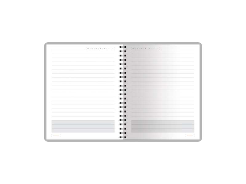 Ежедневник недатированный А5 Torino, белый №2