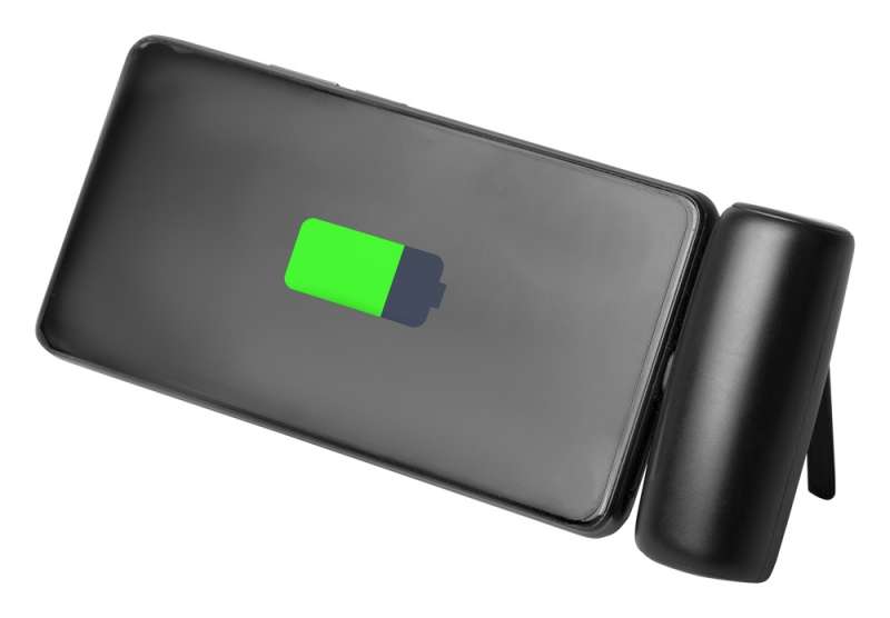 Внешний аккумулятор с разъёмом Type-C Inject, 4000 mAh, черный (Р) №5