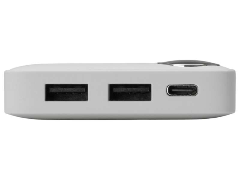 Внешний аккумулятор с дисплеем Mild, 10 000 mAh, белый №5