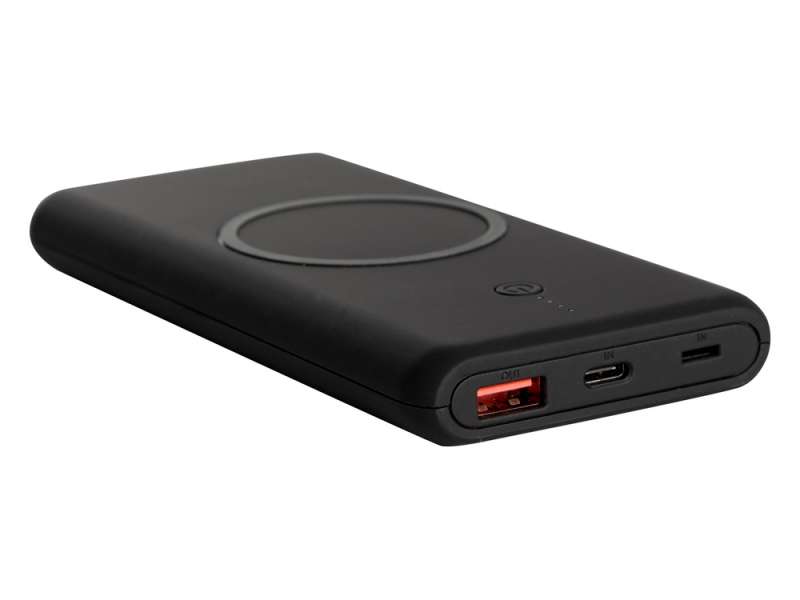 Внешний беспроводной аккумулятор c QC/PD Reload, 10000 mAh, черный (Р) №4