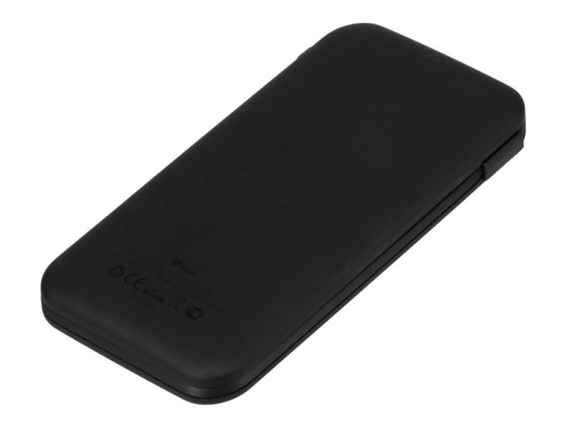 Внешний беспроводной аккумулятор с подсветкой лого Astro, 10000 mAh, черный №10