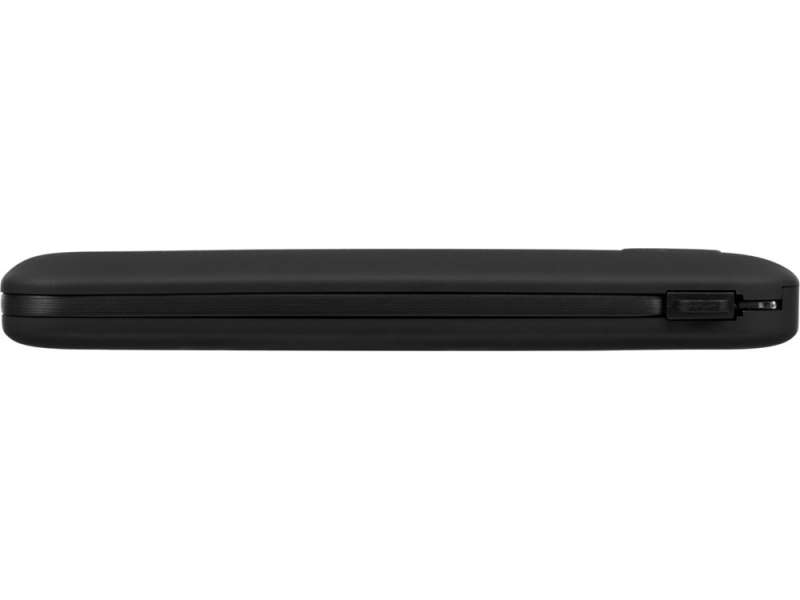 Внешний беспроводной аккумулятор с подсветкой лого Astro, 10000 mAh, черный №4