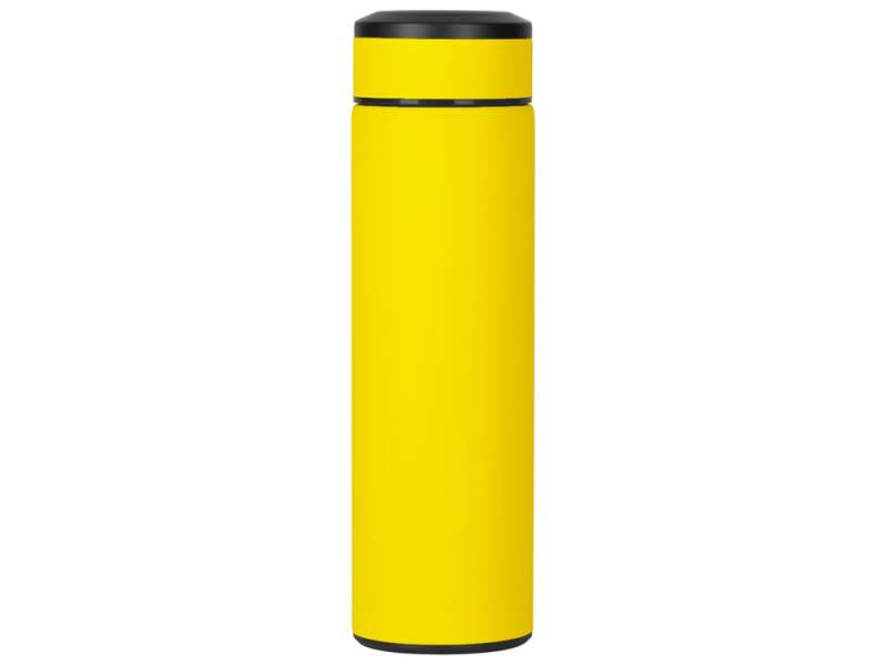 Вакуумный термос Vacuum Flask C1, soft touch, 420мл, желтый №3