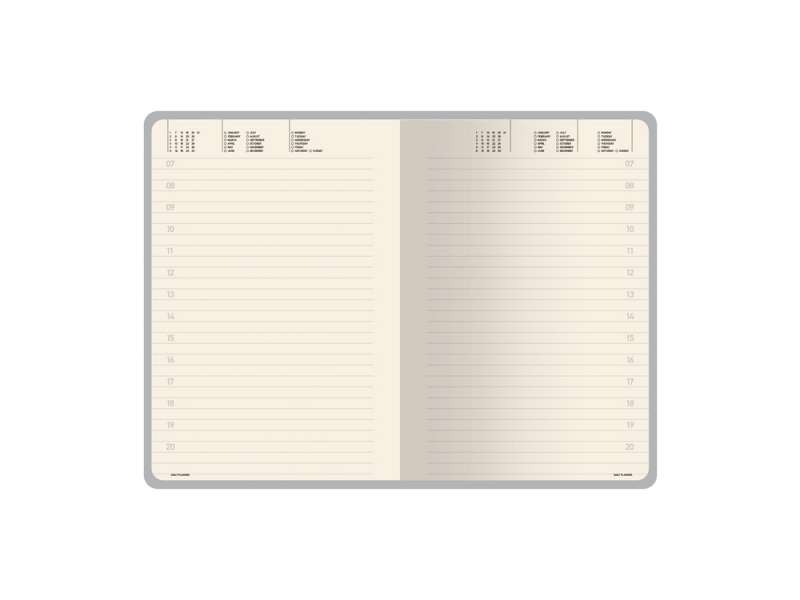 Ежедневник А5 Megapolis Slim flex, красный №11