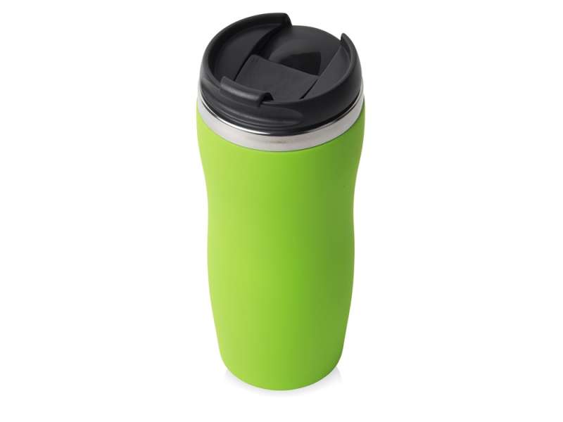 Термокружка Double wall mug C1, soft touch, 350 мл, зеленое яблоко