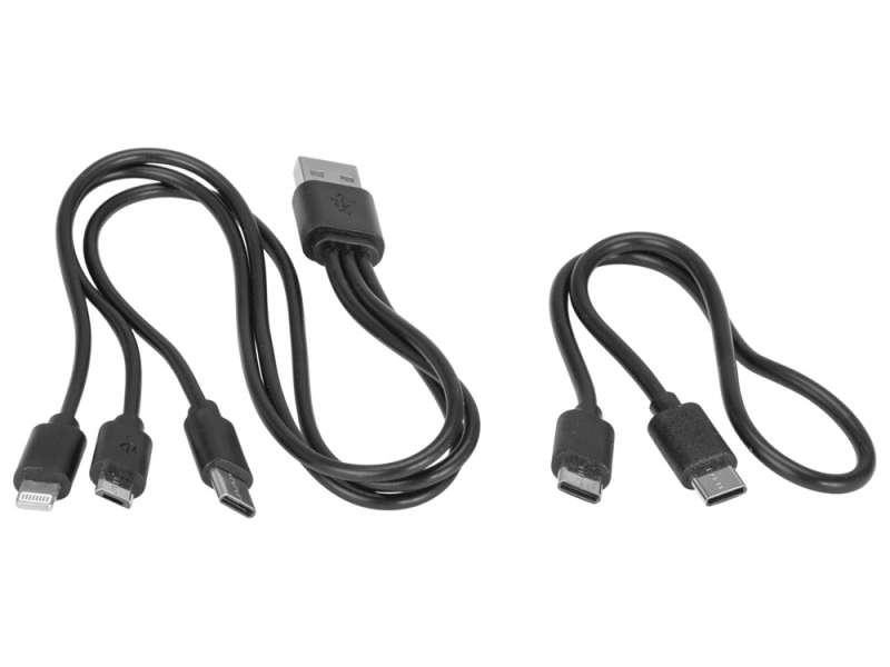 Внешний аккумулятор Mild Pro c быстрой зарядкой QC/PD, 20 000 mAh, серый (Р) №2