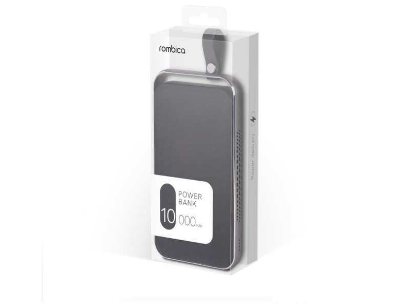 Внешний аккумулятор Rombica NEO Electron Black, 10000 мАч, черный (Р) №5