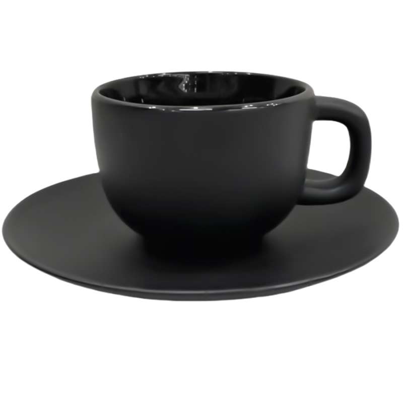 Чайная пара Frozen, чёрная