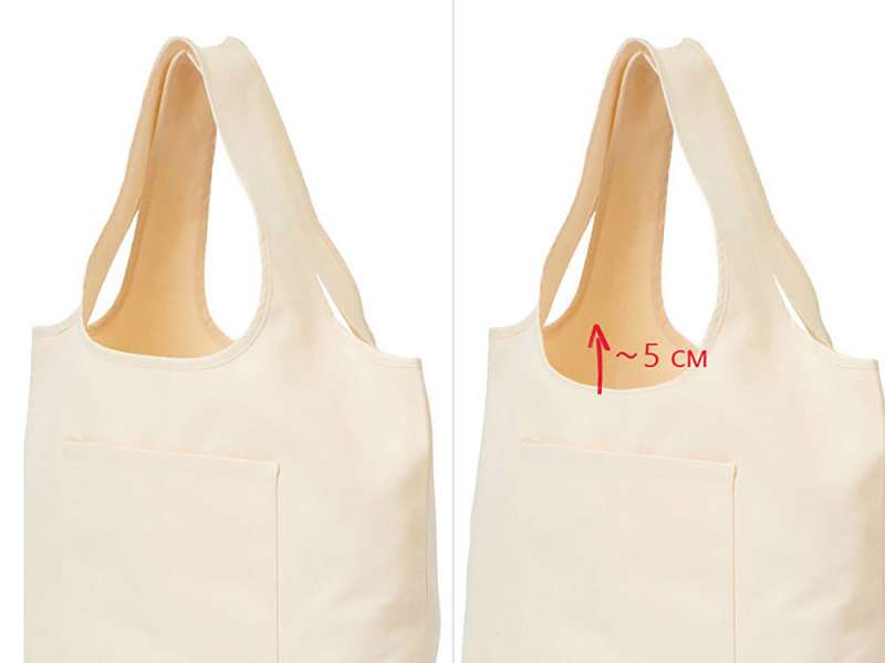 Сумка-шоппер Vest  long из хлопка 340 г/м2 №2