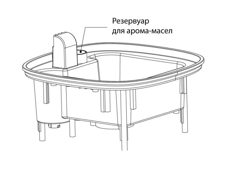 Увлажнитель воздуха Rombica Fort, черный №4
