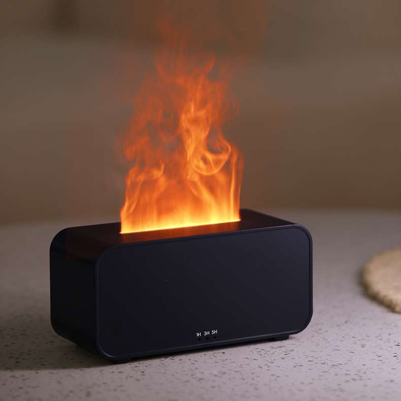 Светодиодный USB увлажнитель-ароматизатор Lumor RGB, черный №6