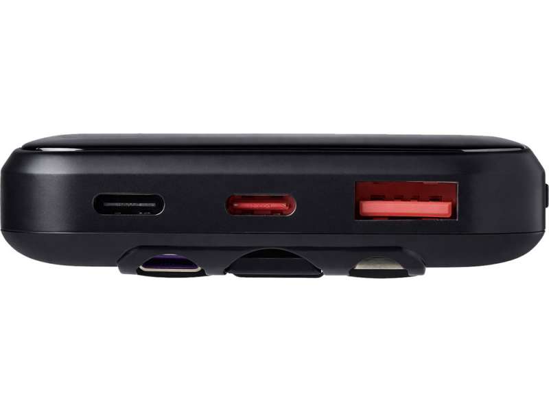Внешний беспроводной аккумулятор c QC/PD Арти, 10000 mAh, черный №2