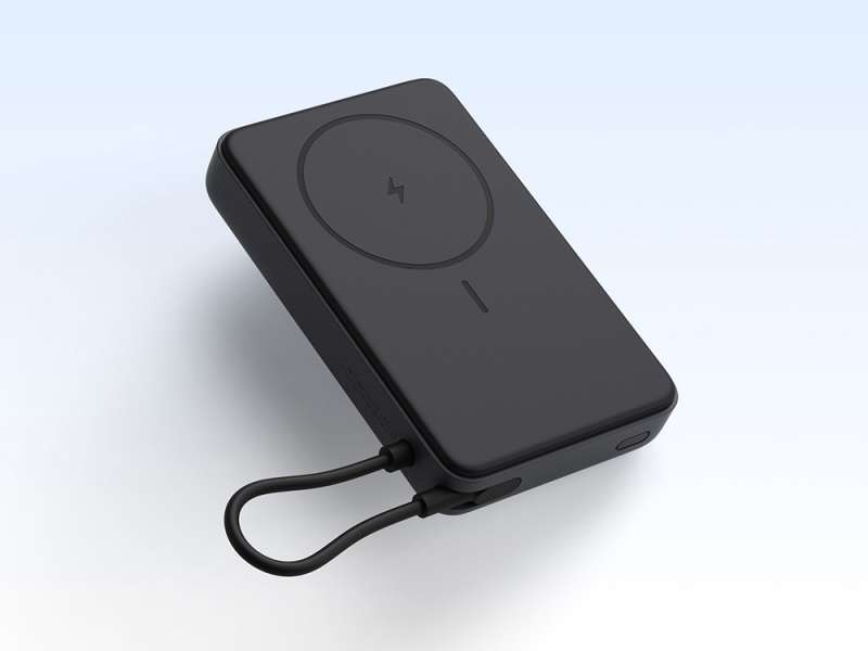 Внешний аккумулятор Xiaomi Magnetic Power Bank 10000 with Built-in Stand Black №7