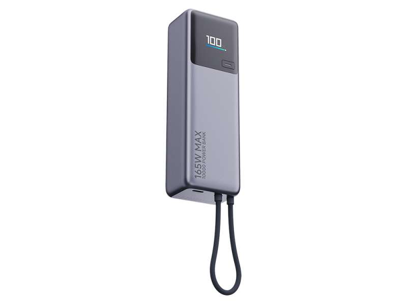 Внешний аккумулятор со встроенным кабелем Xiaomi 165W Power Bank 10000mAh (Integrated Cable) GL №3
