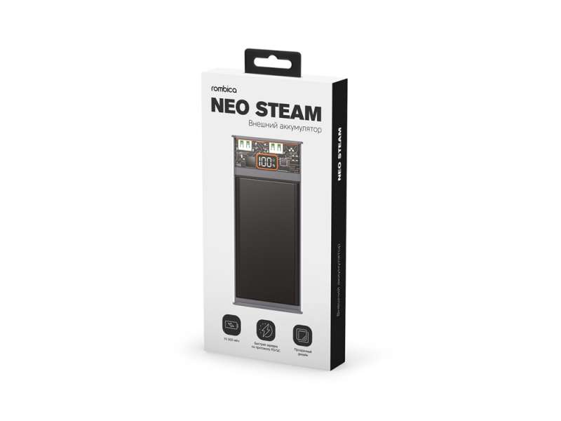 Внешний аккумулятор Rombica NEO Steam Gray №5