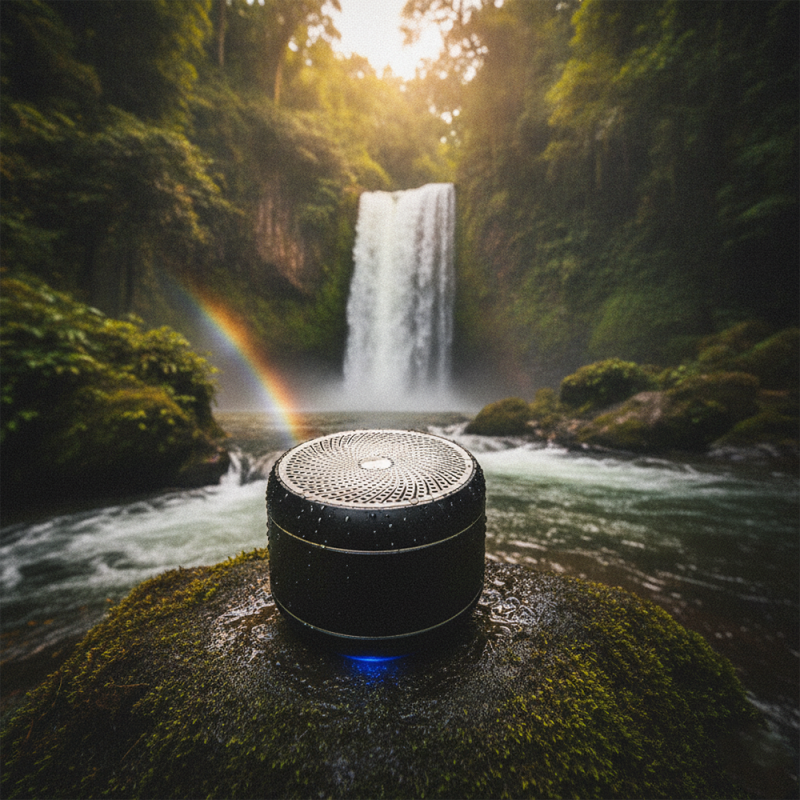 Беспроводная Bluetooth колонка SoundDot 3W+ с металлическим корпусом, черный №6