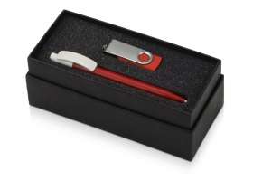 Подарочный набор Uma Memory с ручкой и флешкой, красный №2