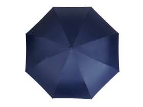 Зонт-трость наоборот Inversa, полуавтомат, темно-синий №4