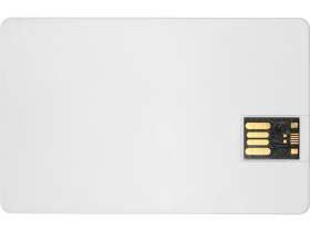 Флеш-карта USB 2.0 16 Gb в виде пластиковой карты Card, белый №4