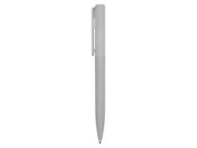 Ручка шариковая пластиковая Bon с покрытием soft touch, серый №3