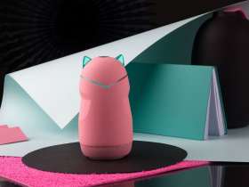 Портативная акустика Rombica Mysound Kitty 3C, розовый №6